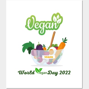 "I'm So fresh" Vegan day 2022 Posters and Art